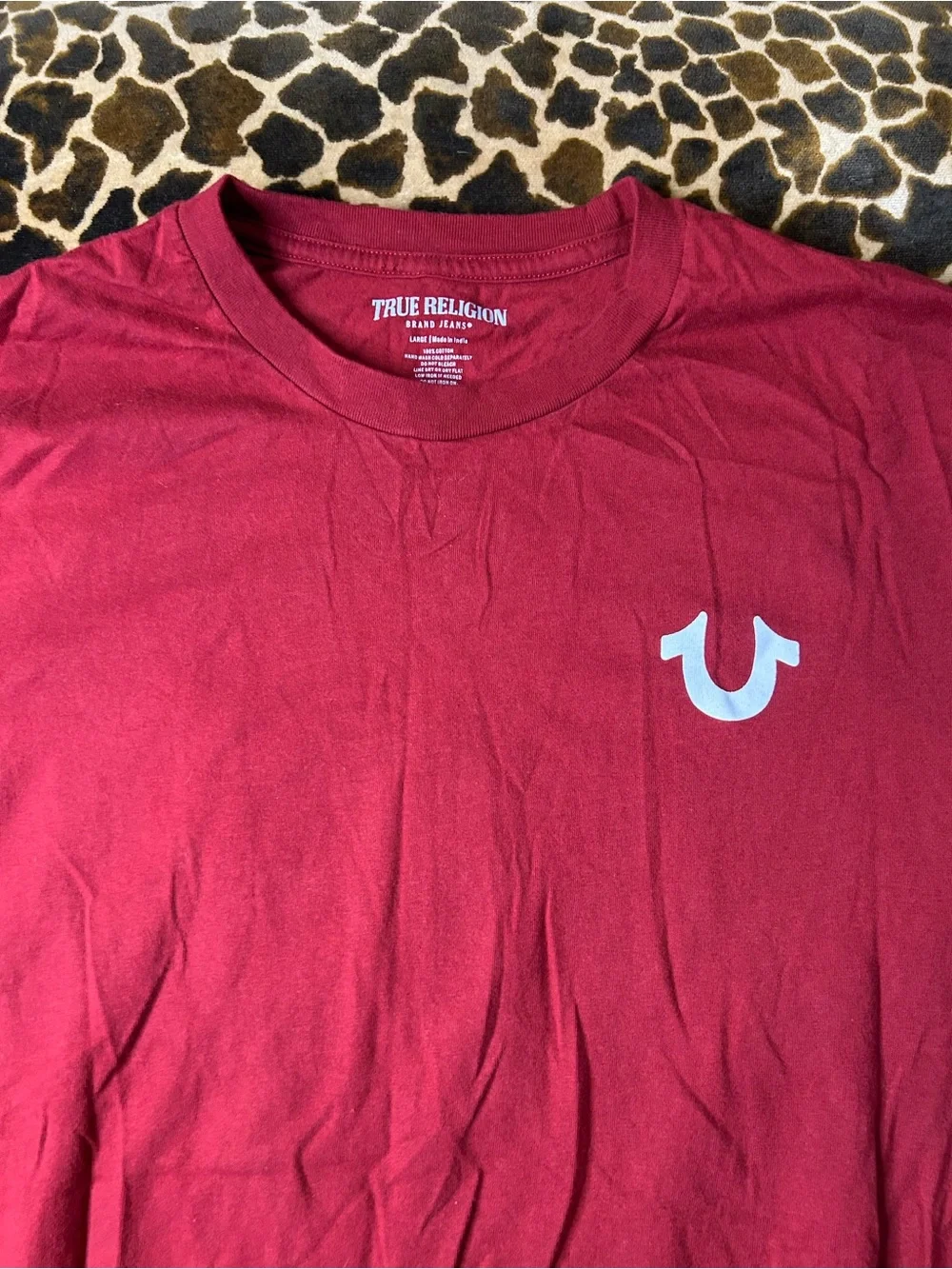 True Religion Crew Neck Logo Tee